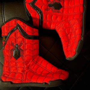 Disney store Spiderman boots slippers 🕷